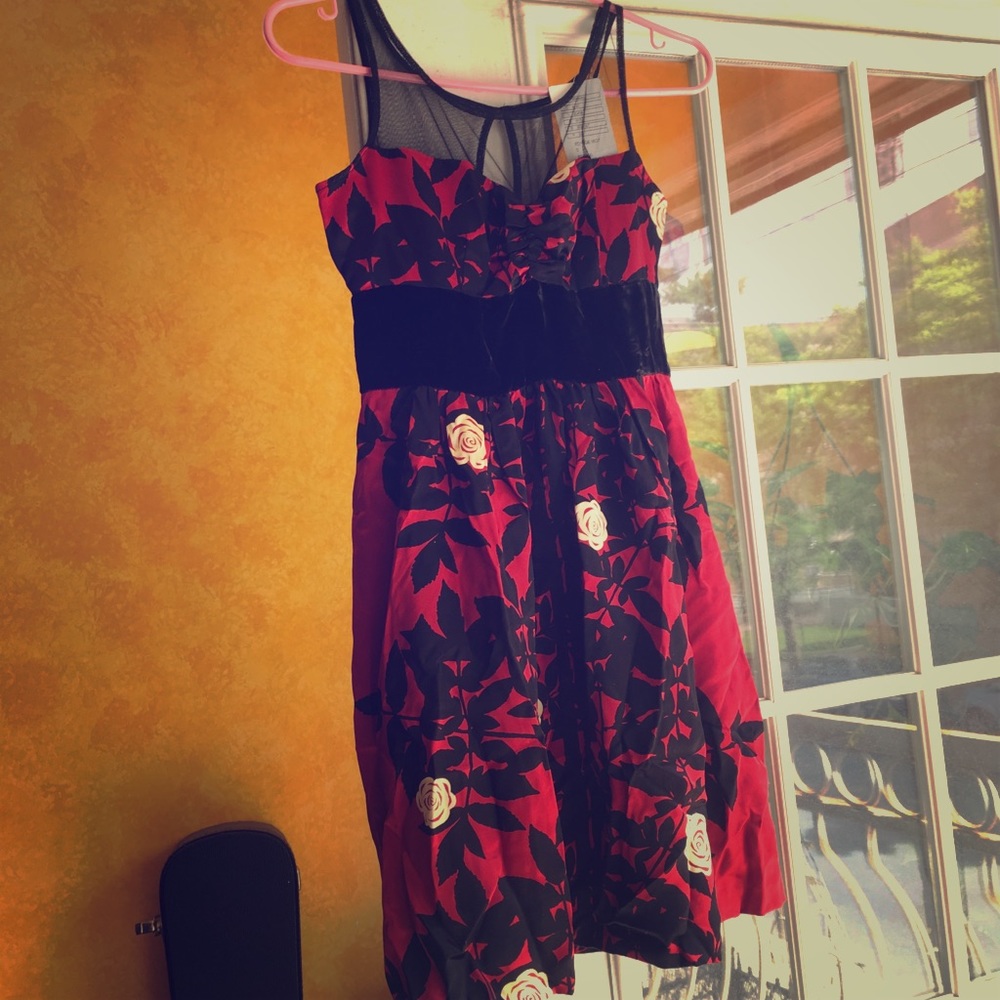 Unworn Anthropologie 1950’s style cocktail dress